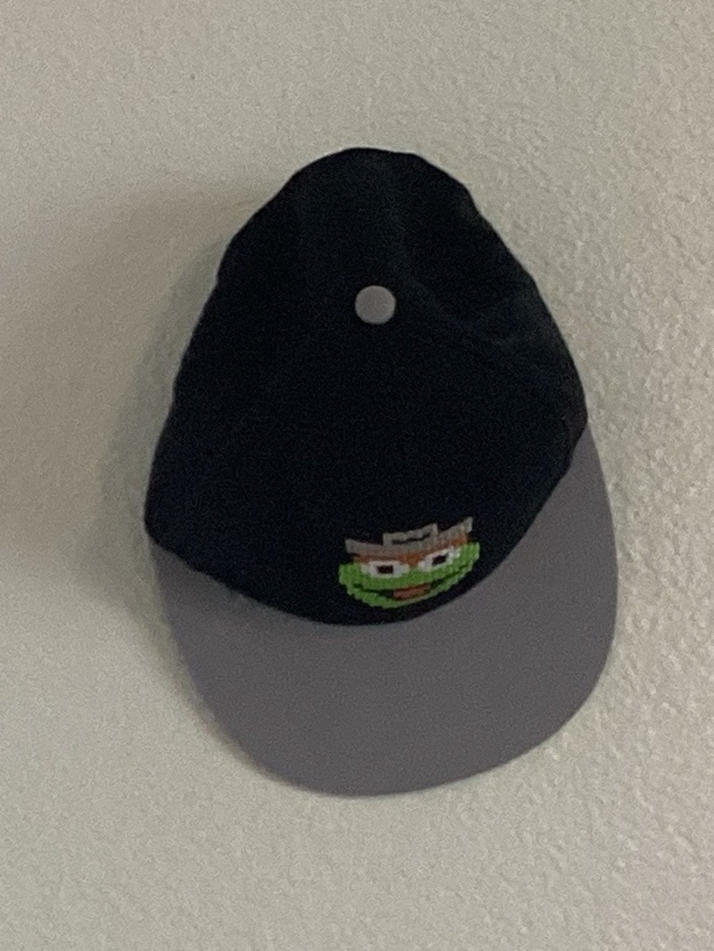 Sesame Street Busch Gardens Black and Gray Cap with Grover